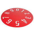 Clockface Plastic Stencils - 0-9
