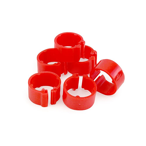 Poultry Leg Rings 12mm - 24 Pack