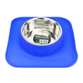 Stainless Steel Bowl with Silicon Diner Mat 540ml