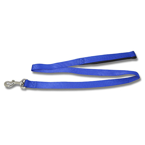 Dog Lead Webbed with Padded Handle (120cm x 25mm)