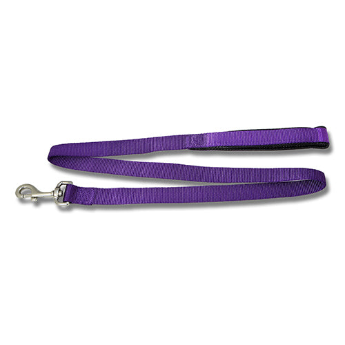 Dog Lead Webbed with Padded Handle (120cm x 25mm)