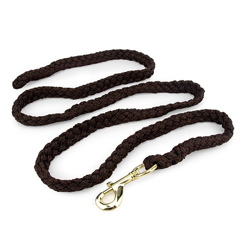 Rope Lead with Brass Snap 2m