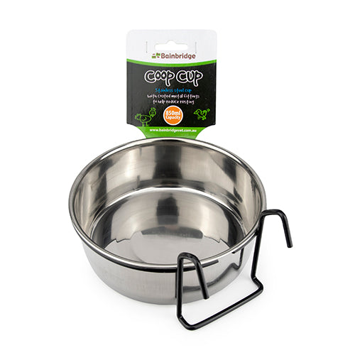 Coop Cup - Stainless Steel with Hook Holder