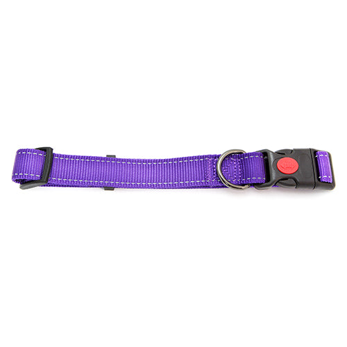 Dog Collar Webbing Reflective Strips 35-50cm