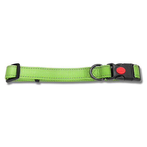 Dog Collar Webbing Reflective Strips 38-65cm