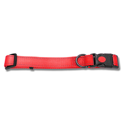 Dog Collar Webbing Reflective Strips 38-65cm