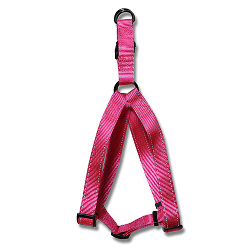 Dog Harness Webbed Adjustable w Reflective Strips 70-90cm