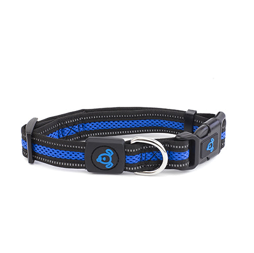 Double Layer Reflective Mesh Collar - Medium