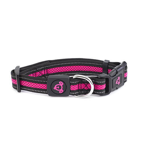 Double Layer Reflective Mesh Collar - Medium