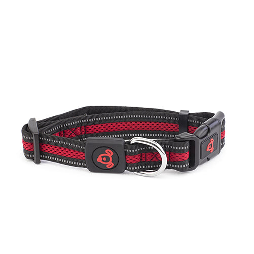 Double Layer Reflective Mesh Collar - Medium