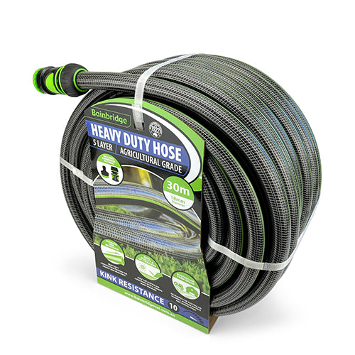 Agricultural Garden Hose with Fittings - 18mm