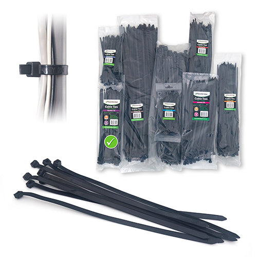 Cable Ties 300mm x 4.8mm (100 Pack)