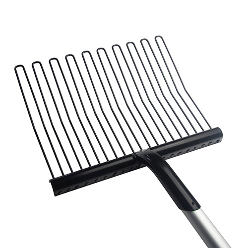 Rubber Mat Fork with Aluminium Handle