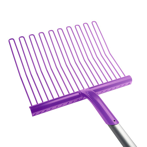 Rubber Mat Fork with Aluminium Handle