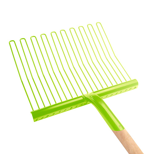 Rubber Mat Fork  with Wooden Handle