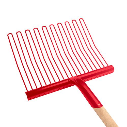 Rubber Mat Fork  with Wooden Handle