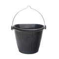 Recycled Rubber Flat Bucket - 18L