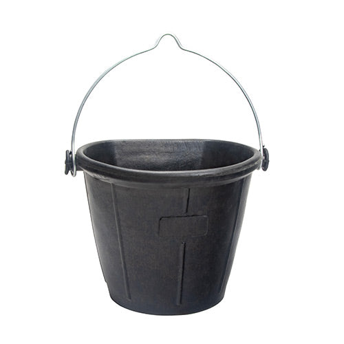 Recycled Rubber Flat Bucket - 18L