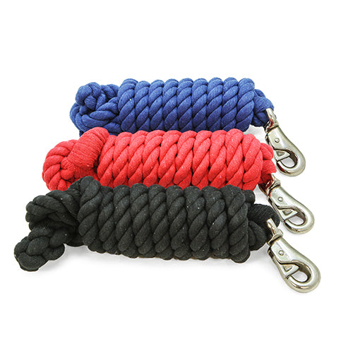 Heavy Lead Rope 1.9cm (3/4"’) - Black