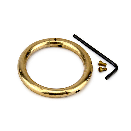 Bull Ring Brass 64mm x 8mm (Small)