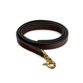 Leather Lead Tan Brass Fittings