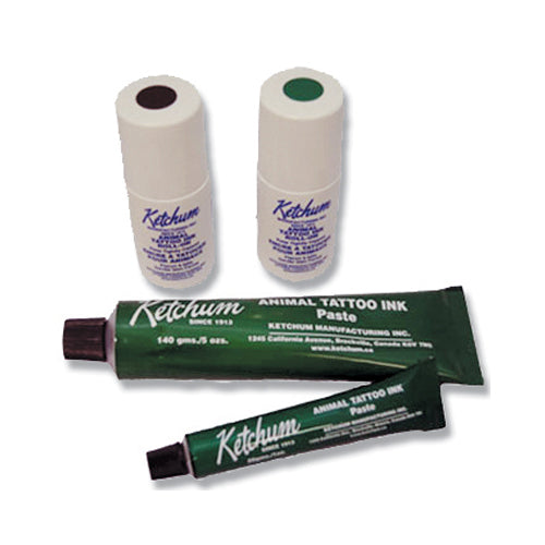 Ketchum Tattoo Ink Green Paste (Tube)