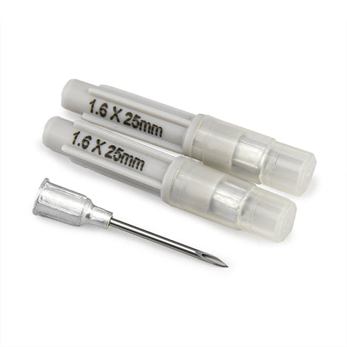 Aluminium Hub Needles  - 100 Pack