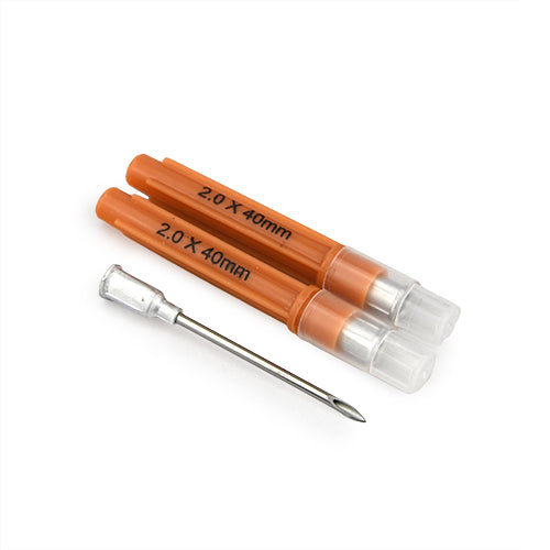 Aluminium Hub Needles  - 100 Pack