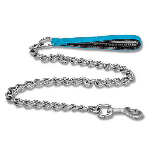 Dog Chain Lead with Padded Handle - 3mm
