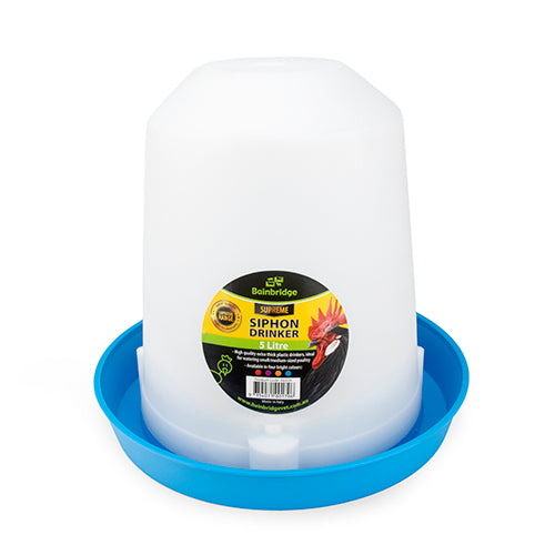 Poultry Drinker Siphon Straight - 5L
