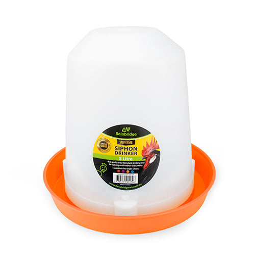 Poultry Drinker Siphon Straight - 5L