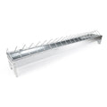 Galvanised Feeding Trough Chickens