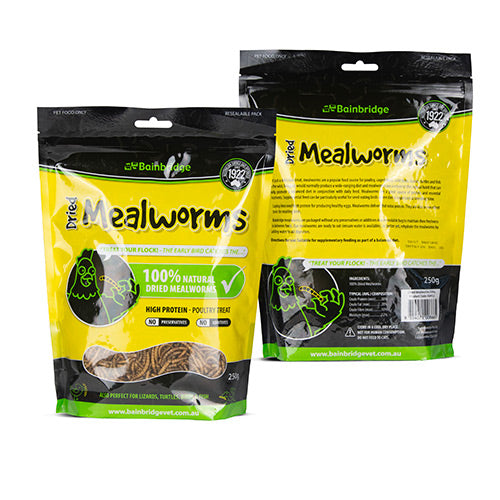 Dried Mealworms - 250g