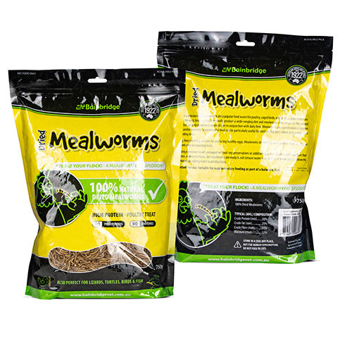Dried Mealworms - 750g