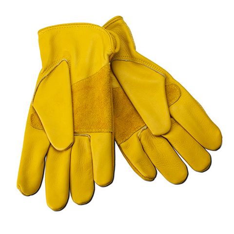 Premium Leather Gloves - with Palm & Back Protection