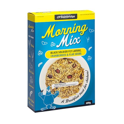 Morning Mix - Black Soldier Fly Larvae, Cranberries & Flax Seed