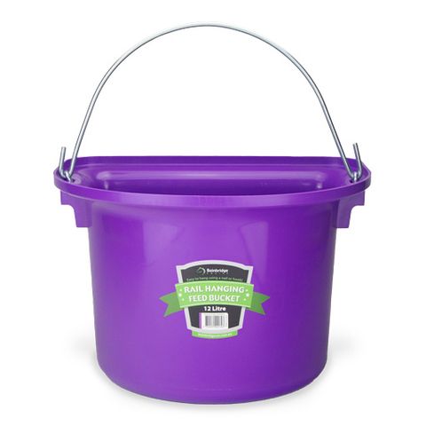 Rail Hanging Feed Bucket 12 Litre
