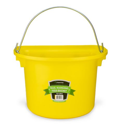 Rail Hanging Feed Bucket 12 Litre
